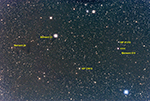 Barnard 24 and 23 labeled image