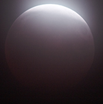 Lunar Eclipse Wednesday May 26, 2021, late umbral phase