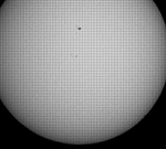Mercury transit May 9, 2016 at the end